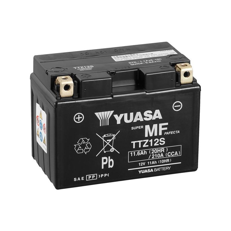YUASA - Batteria moto YTZ AGM - Modello YTZ12S