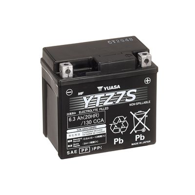 YUASA - Batteria moto YTZ AGM - Modello YTZ7S