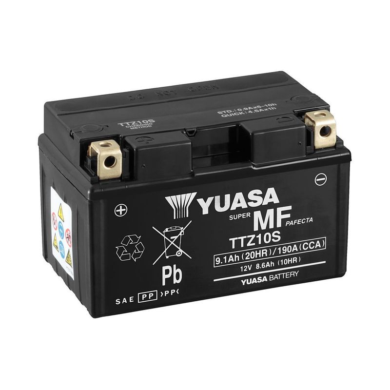 YUASA - Batteria moto YTZ AGM - Modello YTZ10S