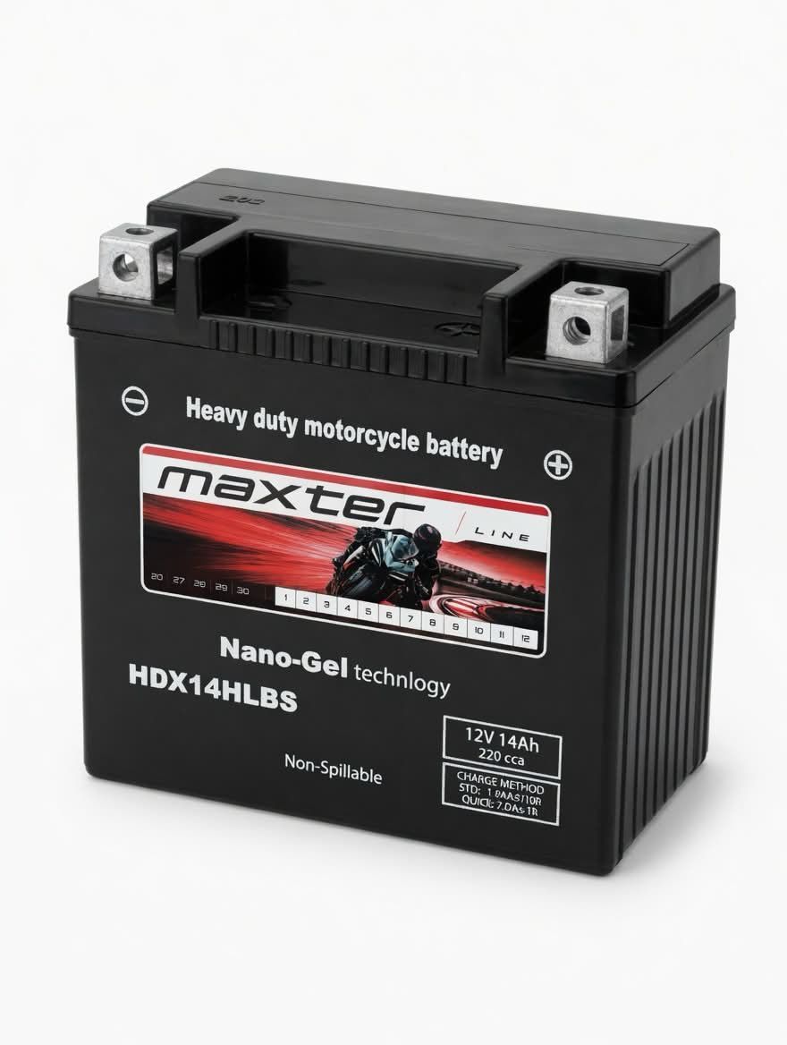 Gel Tehnology - Batteria moto HDX Nano-Gel - Modello HDX14
