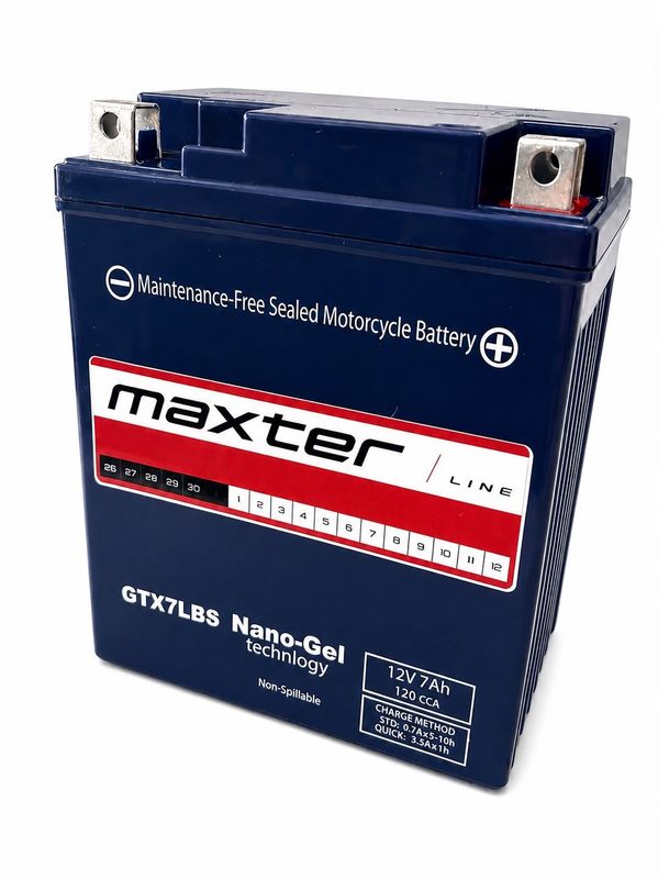 Gel Technology - Batteria  moto GTX  Nano-Gel - Modello GTX7LBS