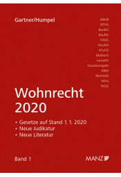 Wohnrecht 2020
Band 1