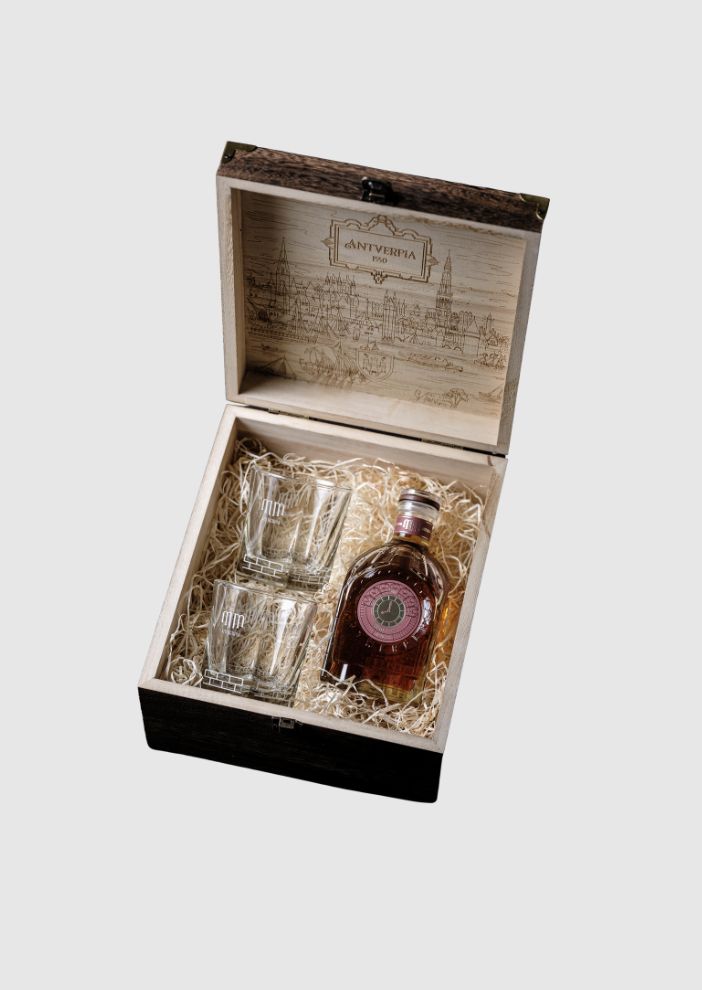 MM Antverpia - Rum 1550 Monumental Wooden Box