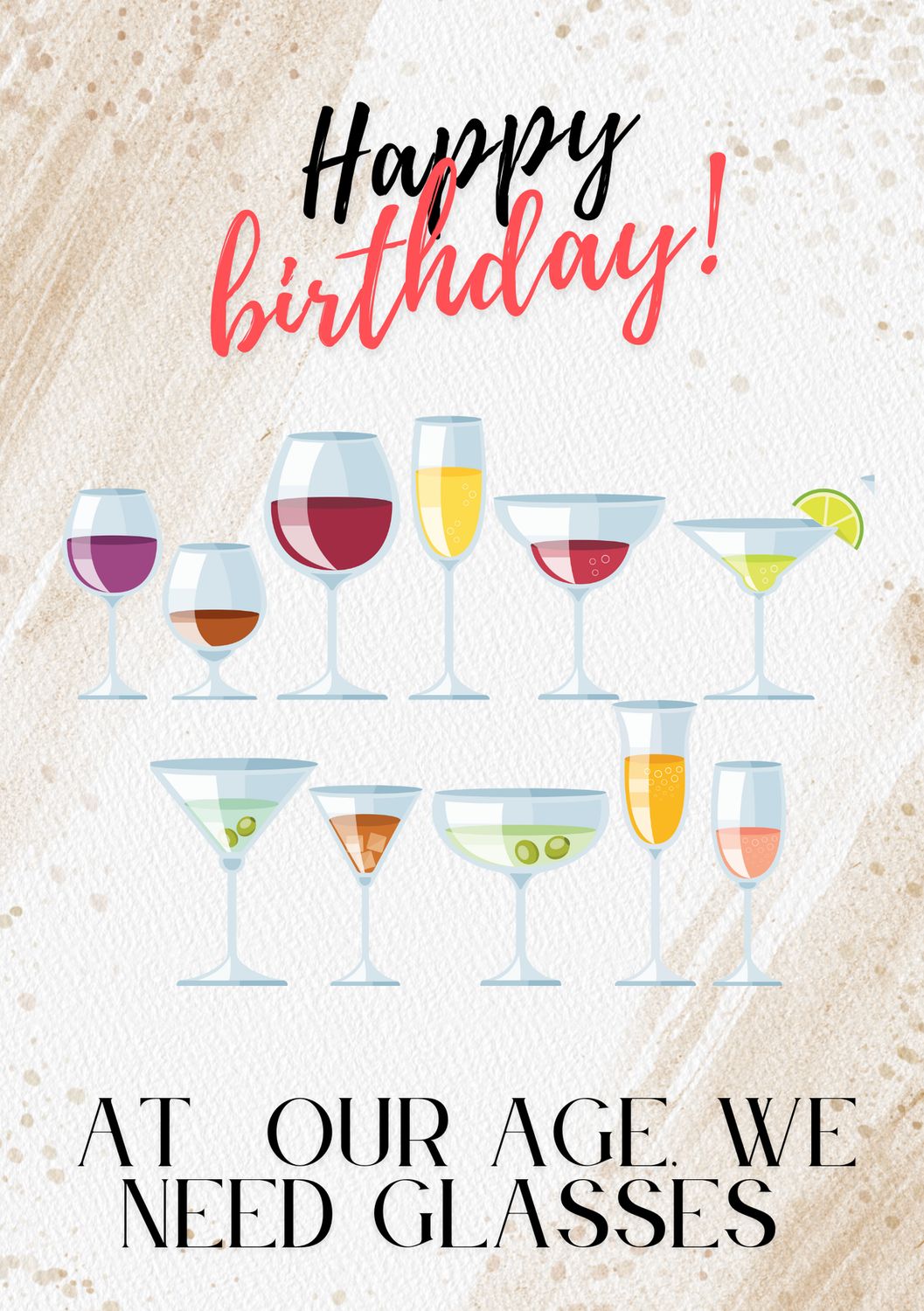 Kaart - Happy Birthday