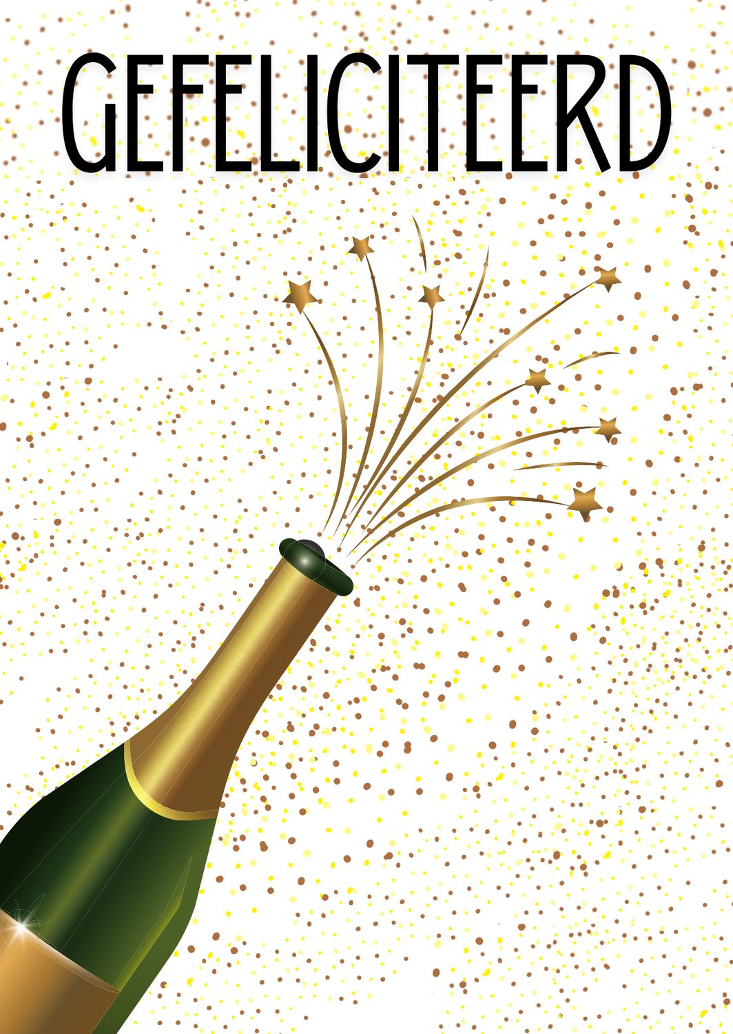 Kaart - Gefeliciteerd