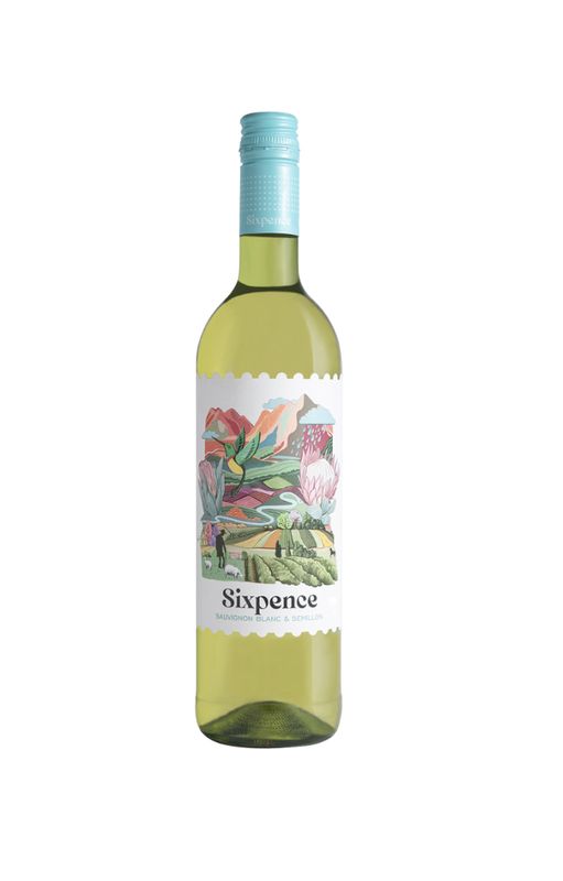 Opstal Wine Estate -Sixpence White