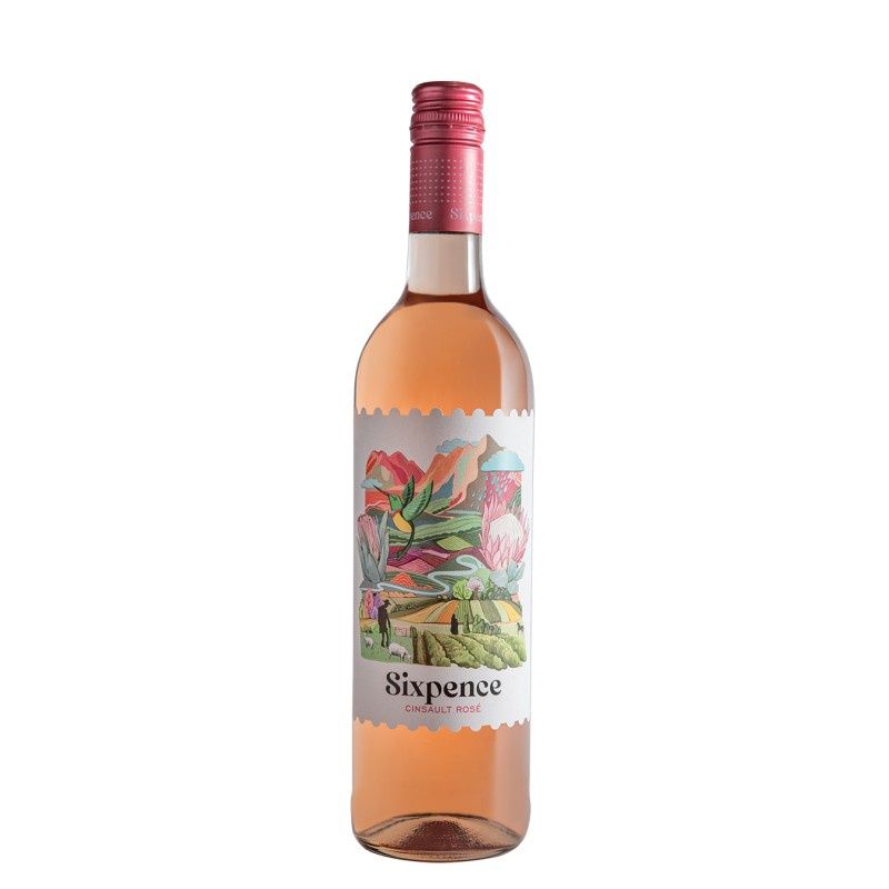 Opstal Wine Estate - Sixpence Rosé