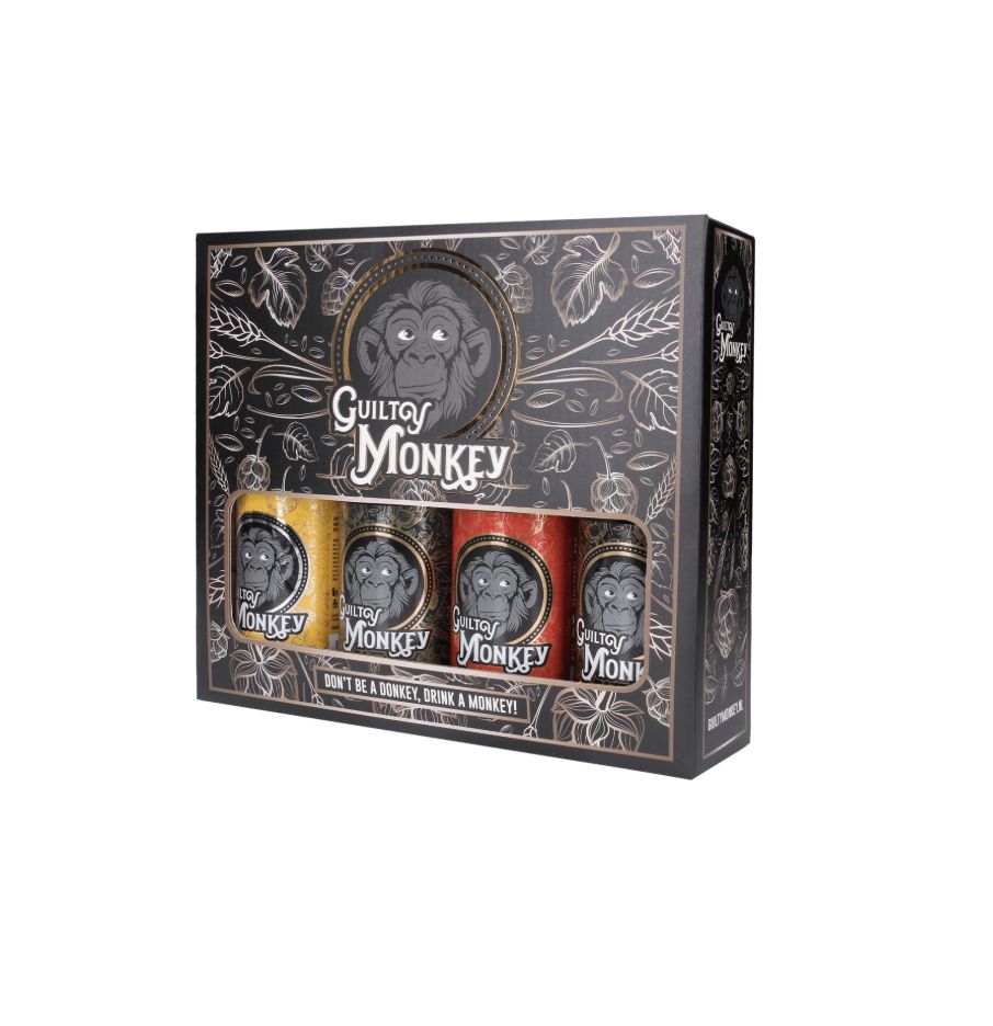 Guilty Monkey - Giftbox 4 st Core Range