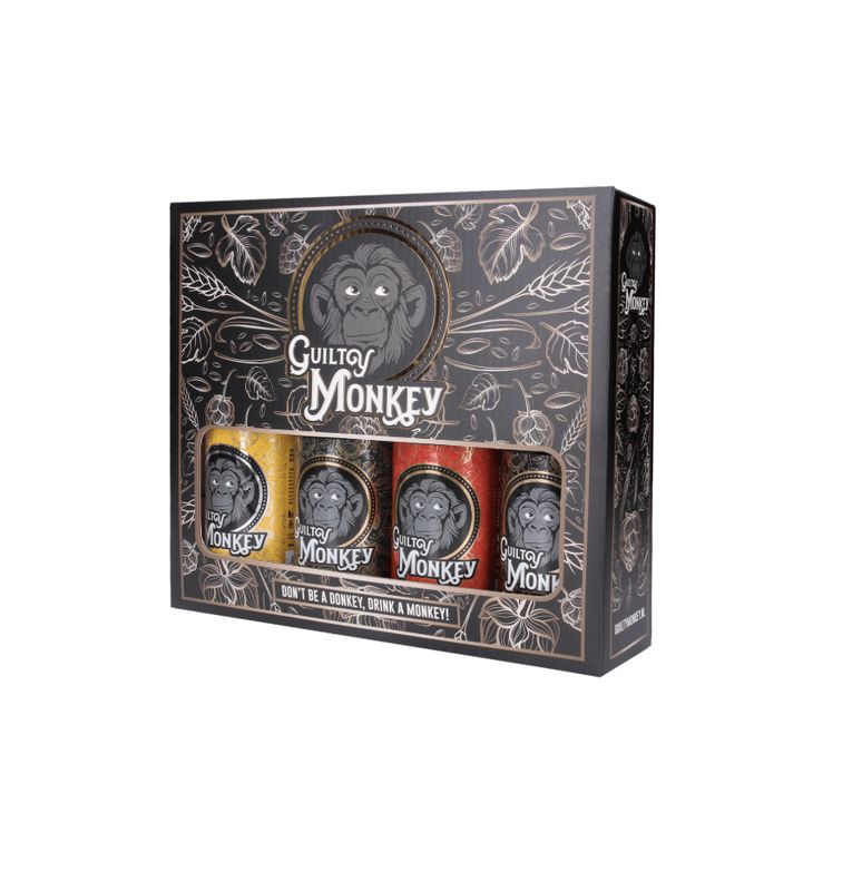 Guilty Monkey - Giftbox 4 st Core Range