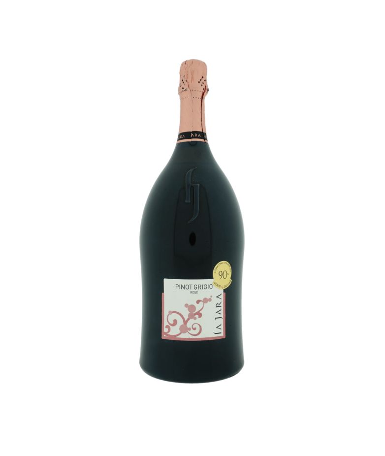 La Jara - Spumante Rose Pinot Grigio Brut Rose Vegan, Size: 0.75