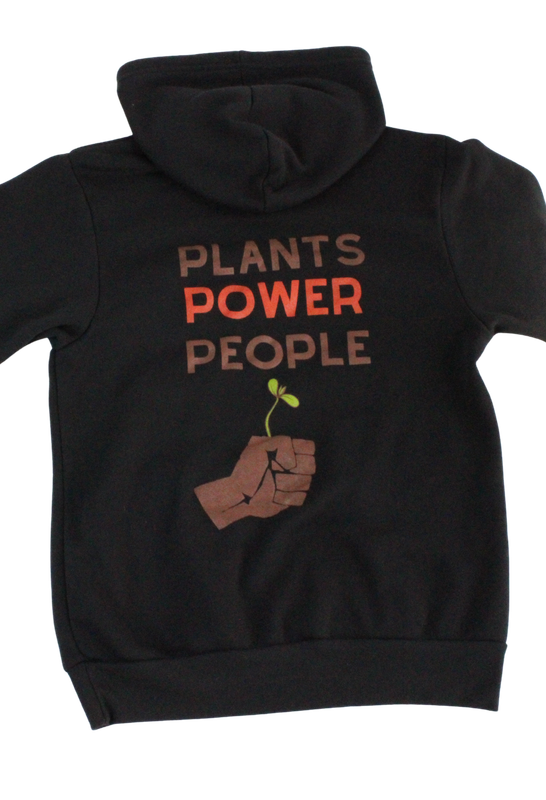 Hoodie: Rooted in Community/Plants Power People