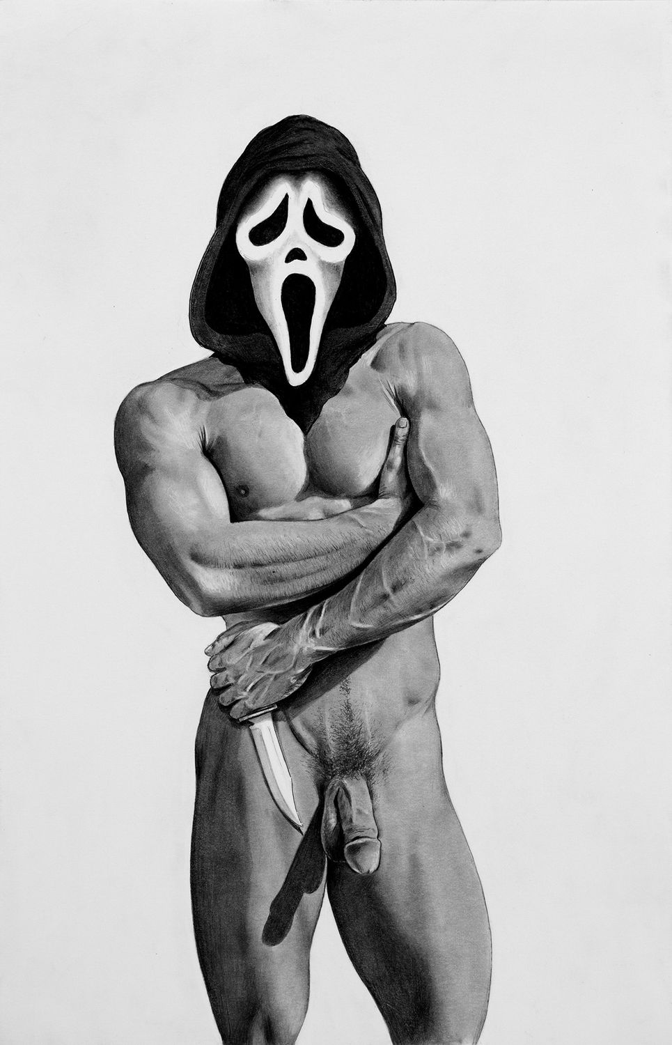 "Ghostface" 11" x 17"