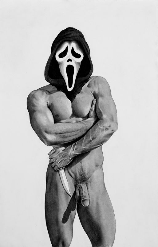 "Ghostface" 11" x 17"