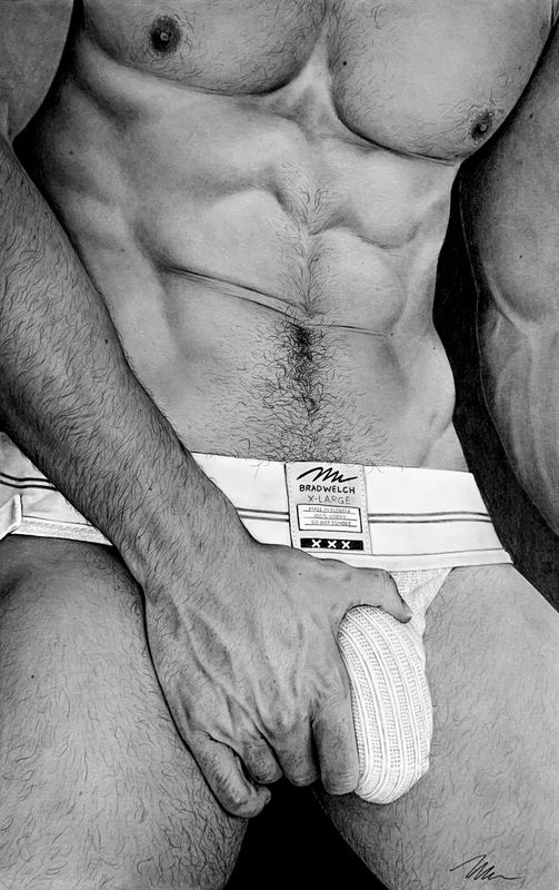 "Dumb Jock" 11" x 17"