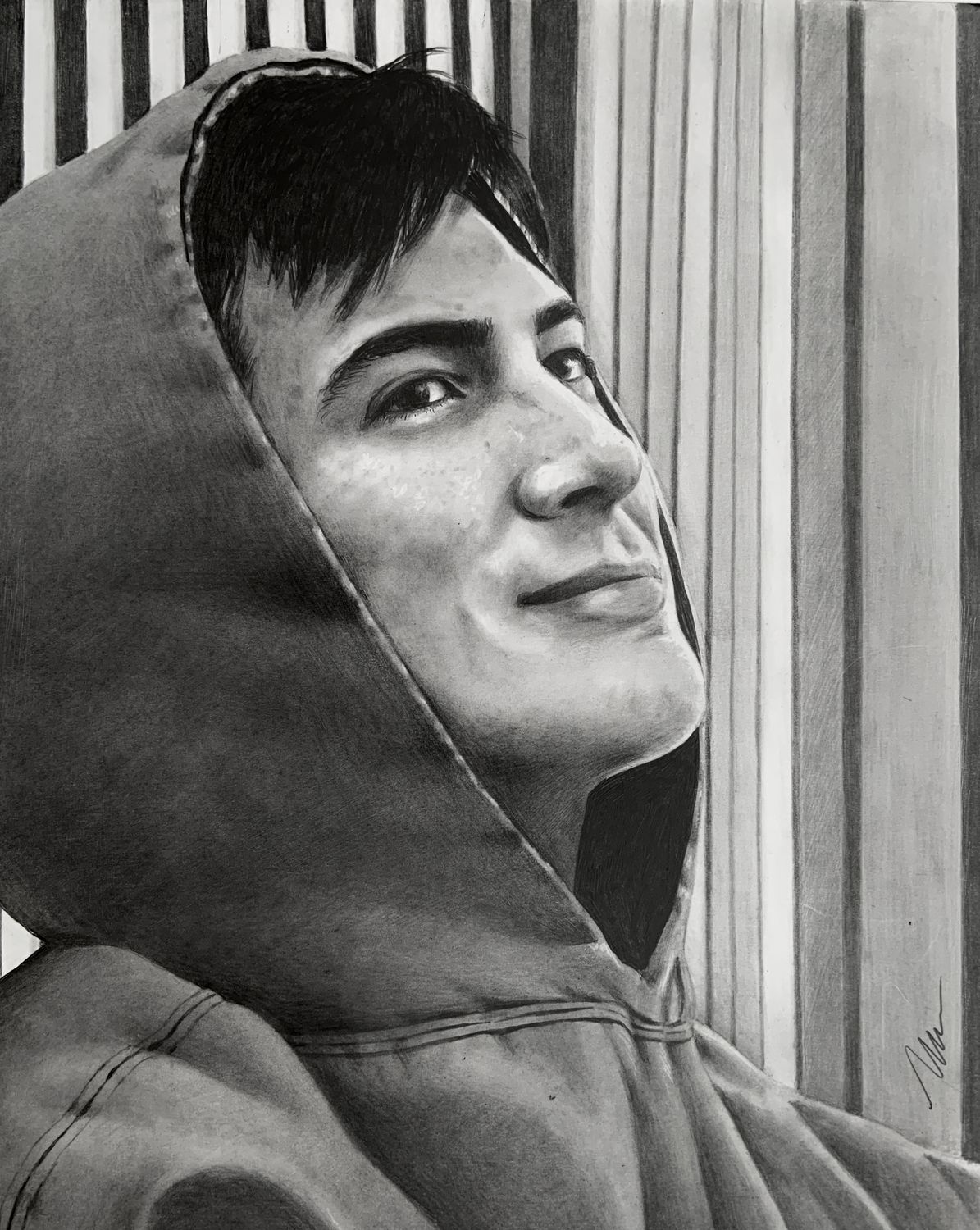 "Smitten" giclée print