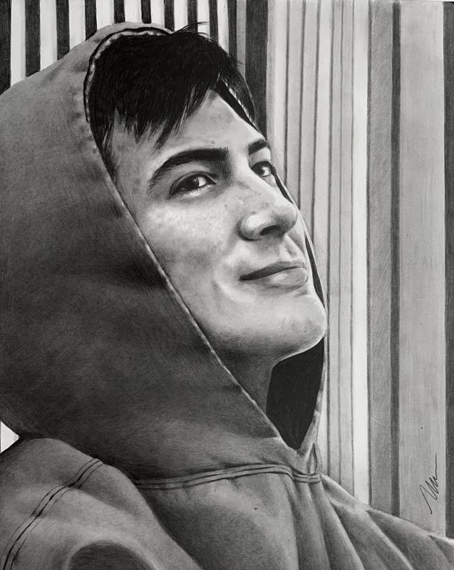 "Smitten" giclée print