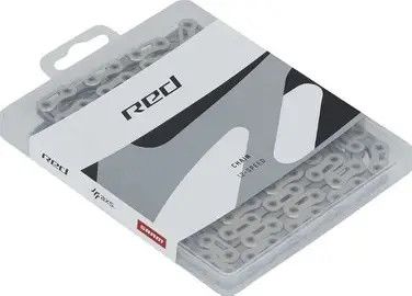 SRAM RED Flattop Chain - 12/13-Speed, 126 Links, Flattop, PowerLock, Silver, E1