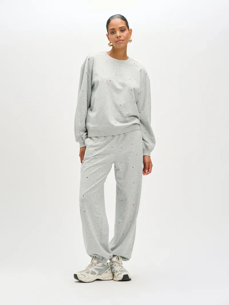 Refined JAZZ PANTS 22 Sweat R2509122779 grey melange