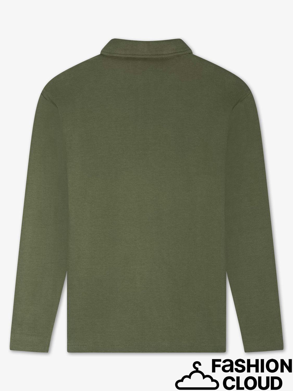 Law Of The Sea ERATO LONG SLEEVE SWEAT POLO LAW-10251 Tea Leaf