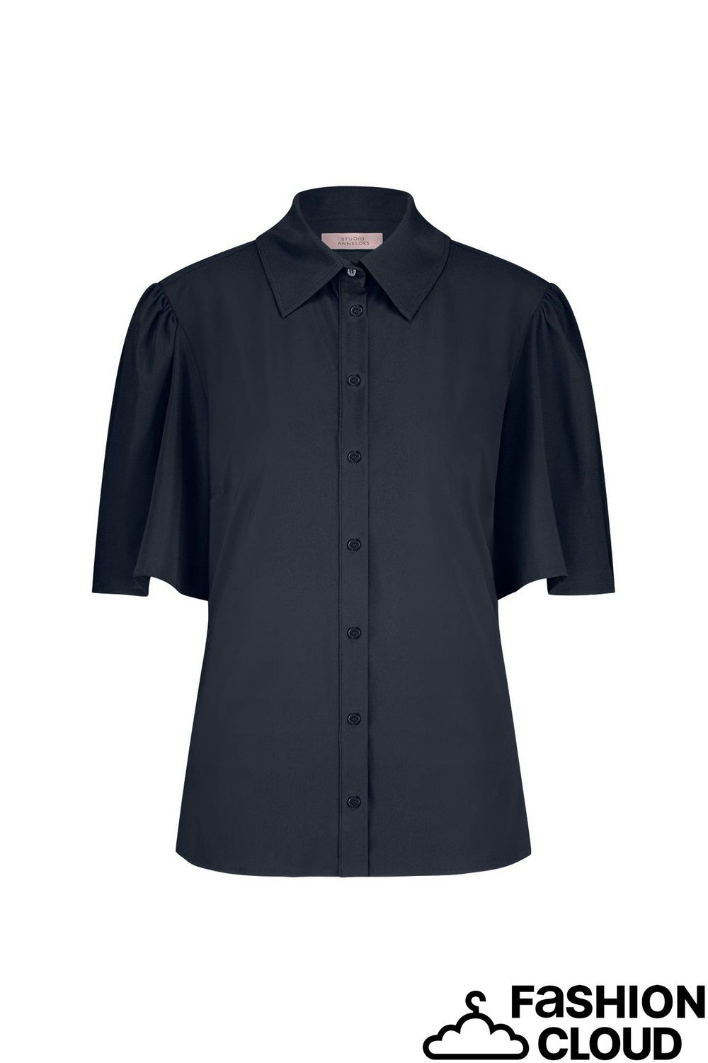 Studio Anneloes Poppy butterfly blouse 91536 dark blue