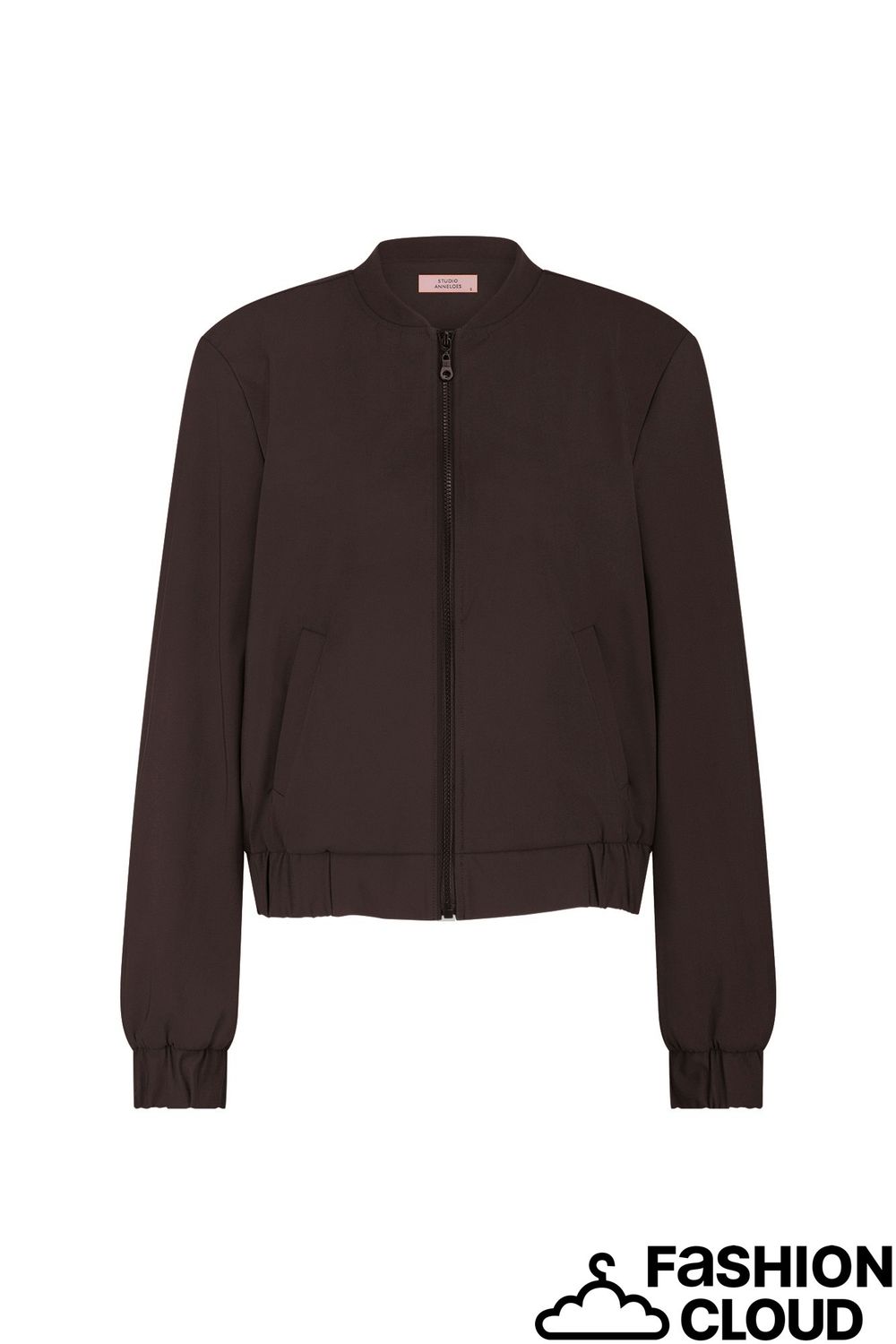 Studio Anneloes Benja bomber jacket 94844 espresso