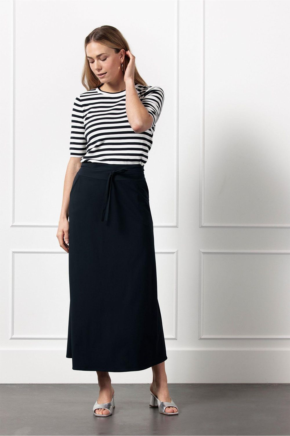 Studio Anneloes Chloe skirt 91534 dark blue