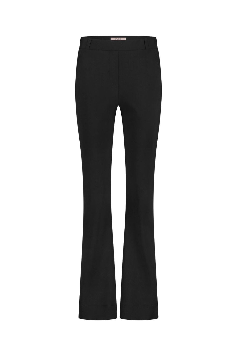 Studio Anneloes Flair bonded trousers 94800 black