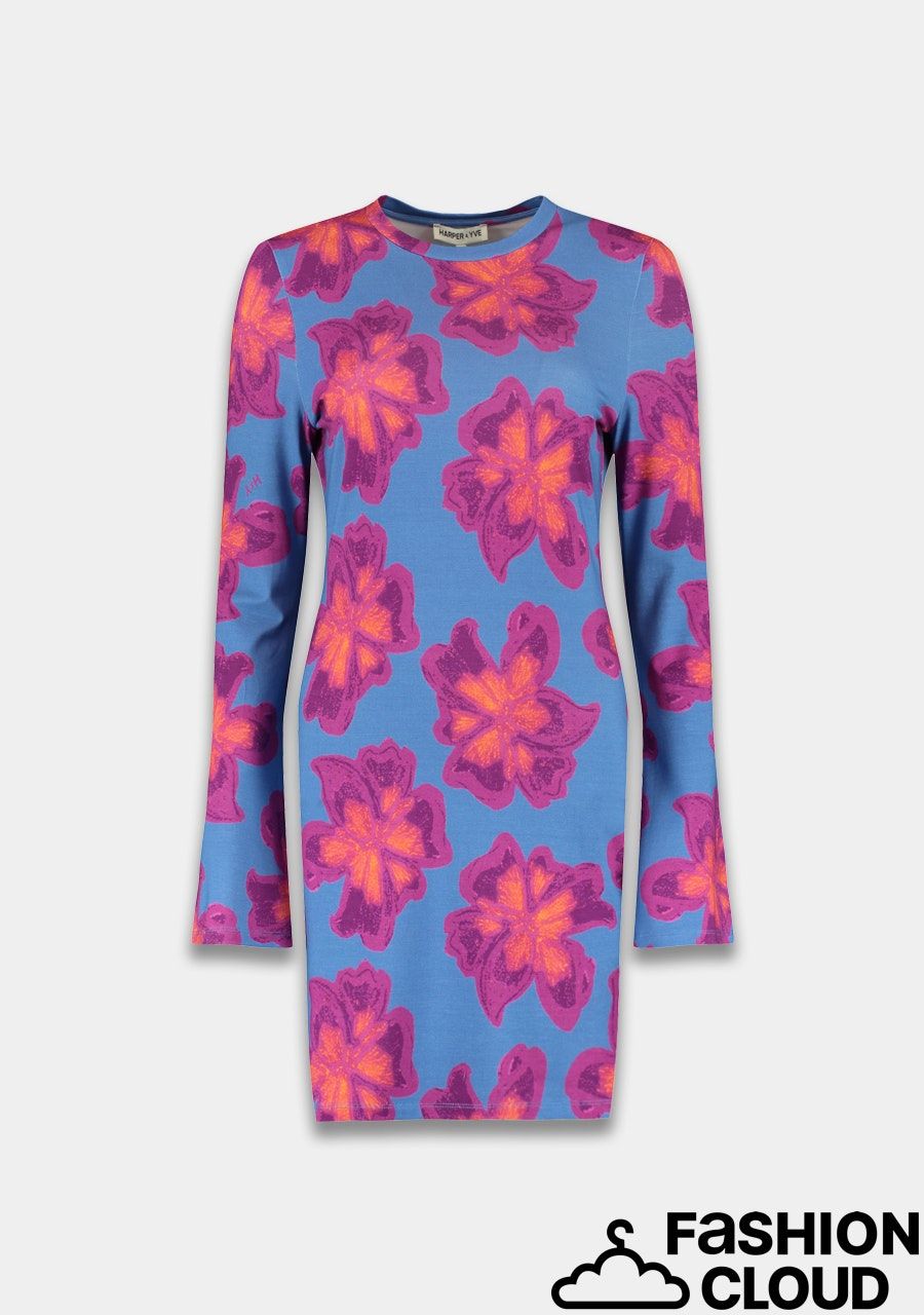 Harper &amp; Yve JOLIE-DR AW25T904 BOLD FLOWER - WILD ASTER