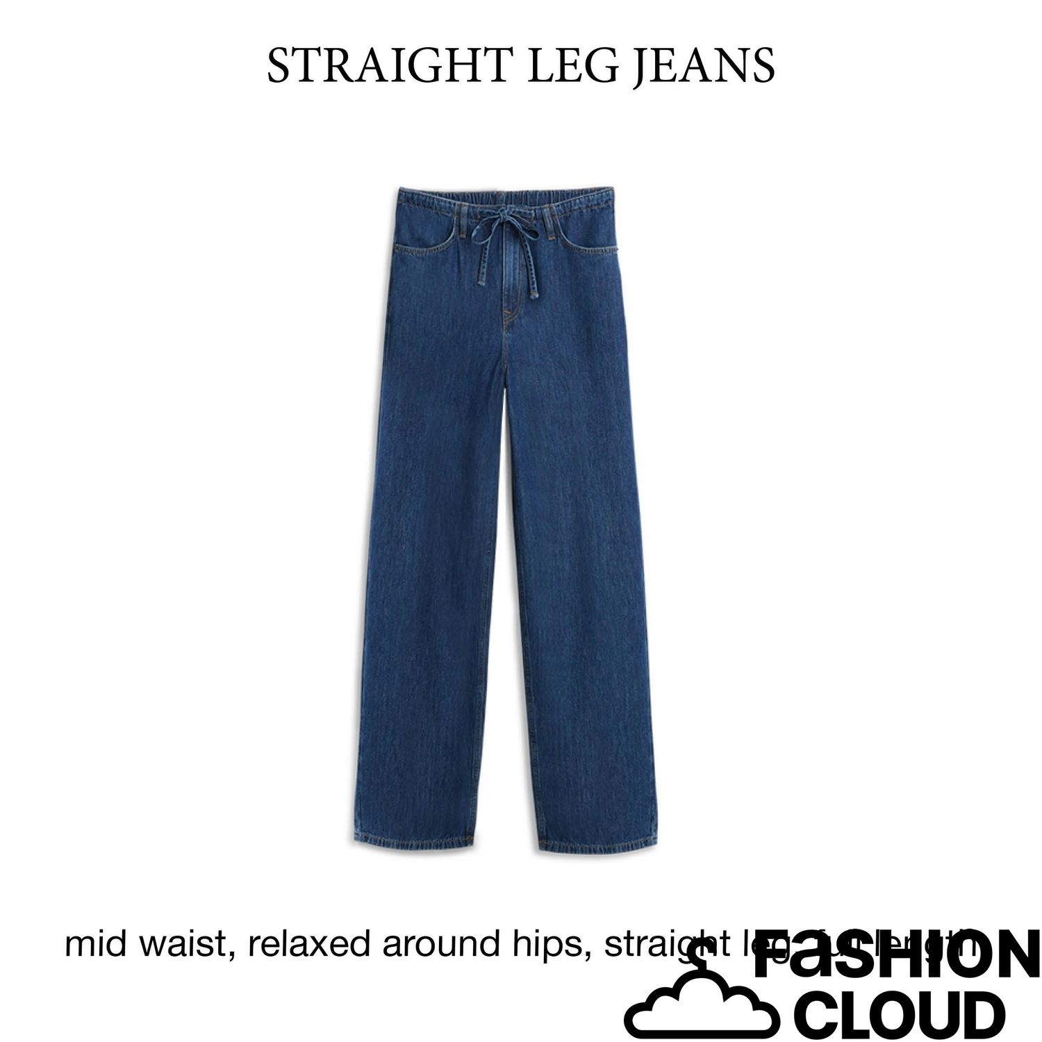 Summum Woman Jeans loose fit Light cotton twill 4s2908-5184 Denim