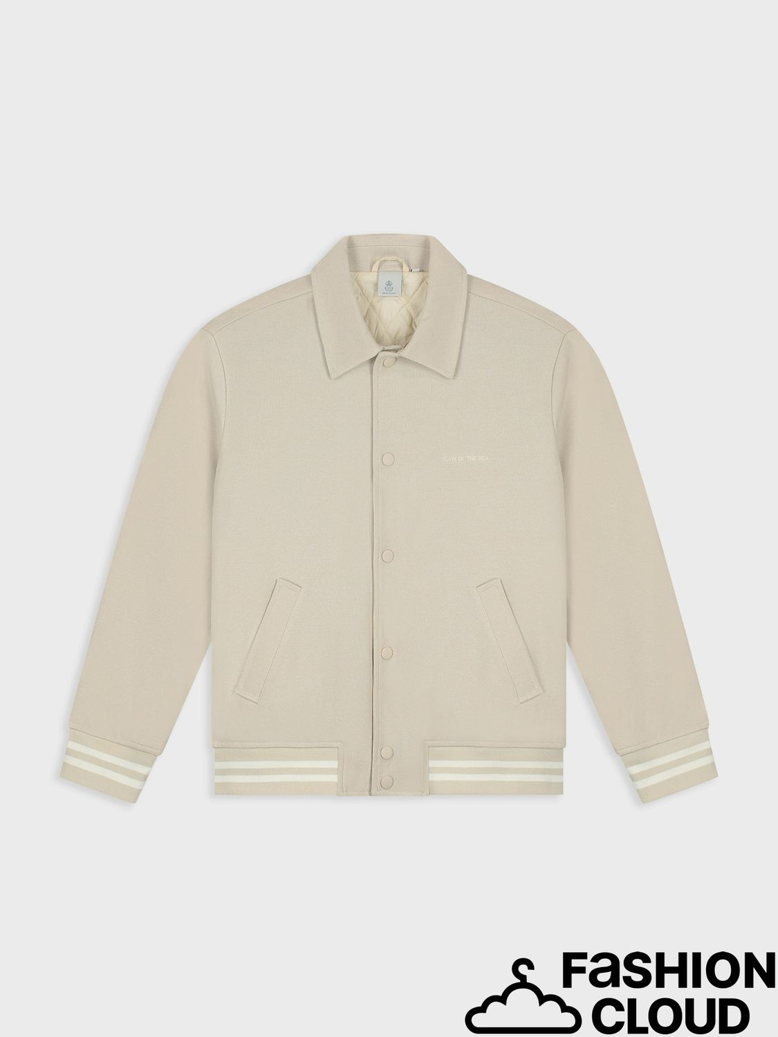 Law Of The Sea CLYNE STRUCTURED JERSEY JACKET LAW-10325 Sand