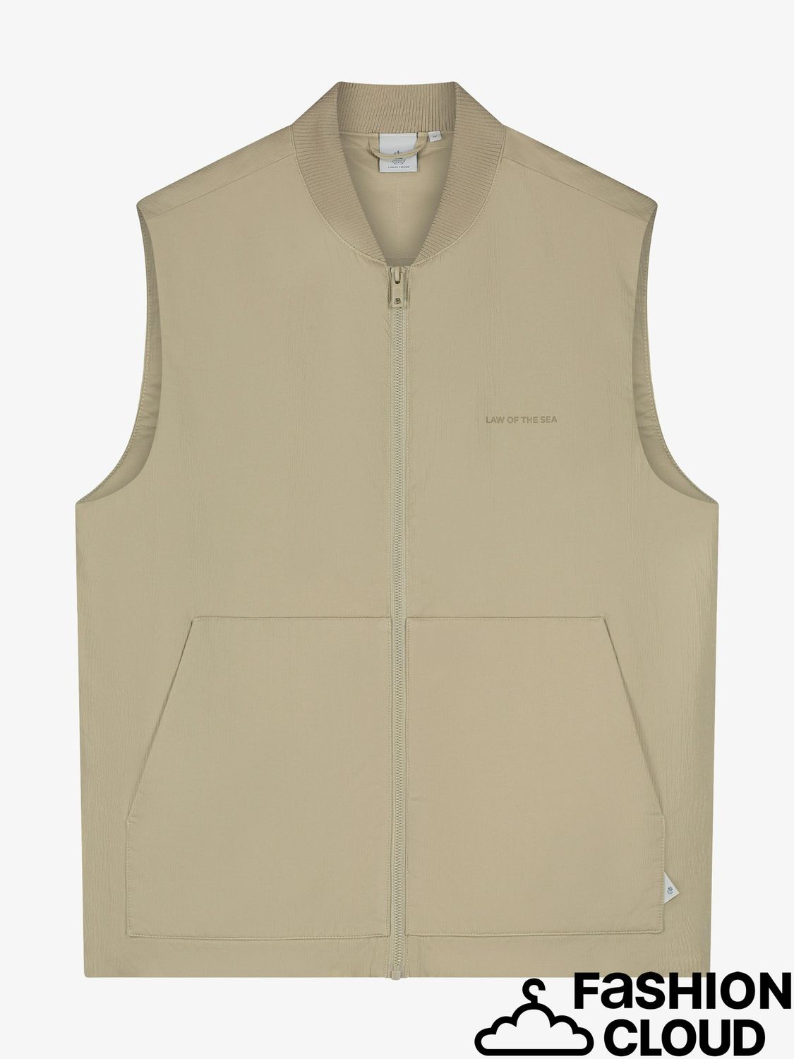 Law Of The Sea SANTORINI  TECHNICAL BODYWARMER LAW-10322 Dune