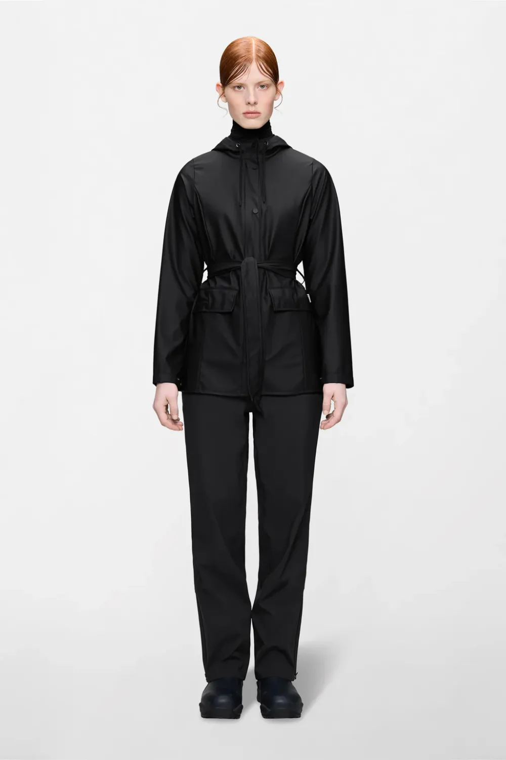 Rains Curve Jacket W3 12100 Raven