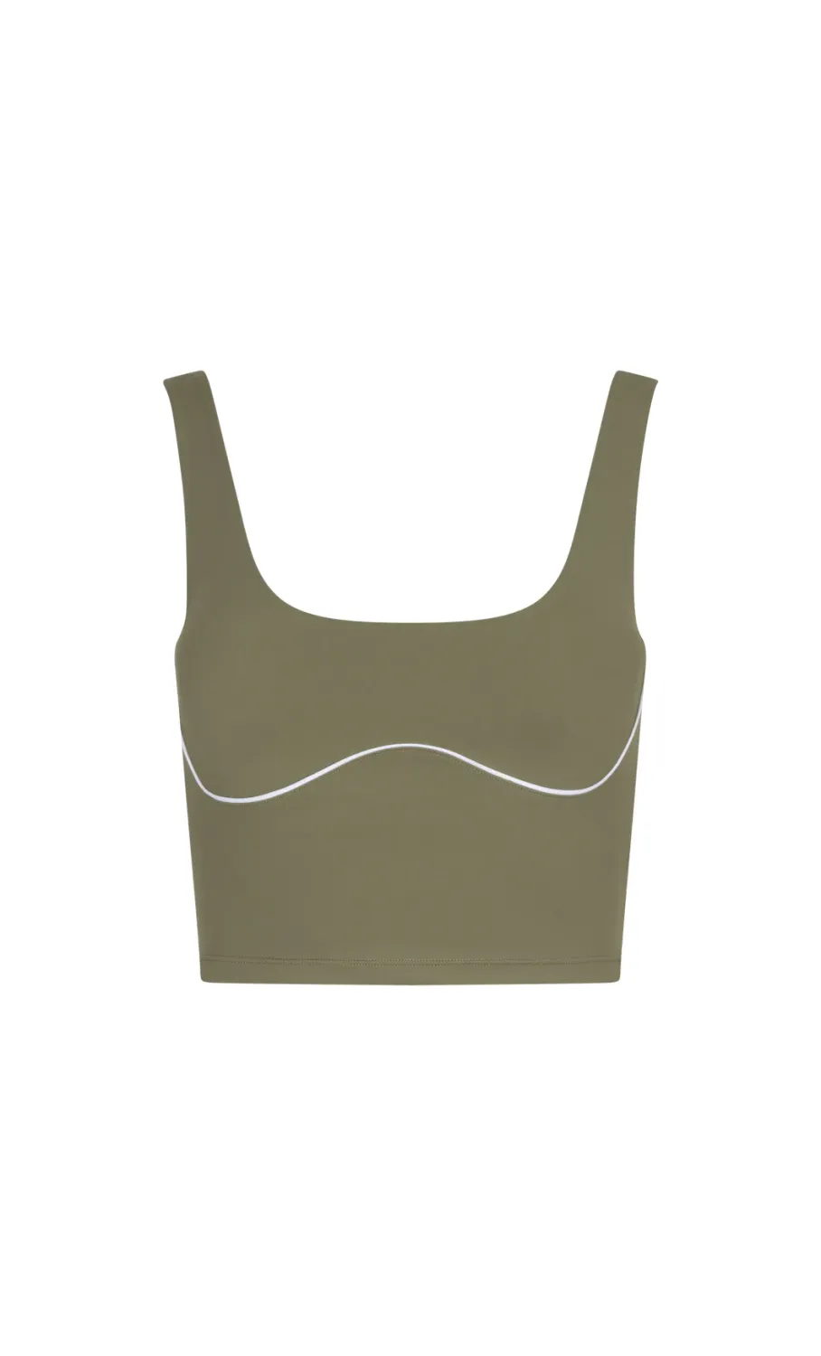 The Lola Club Alma Top Alma-001 Army Green