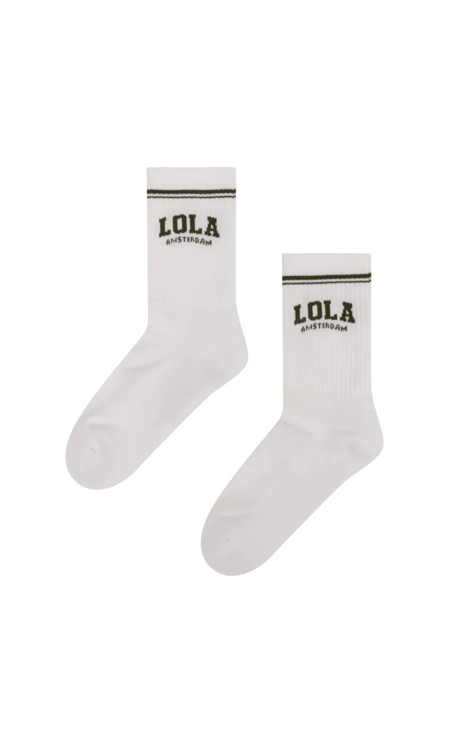 The Lola Club Lola Socks Lola-002 Army Green