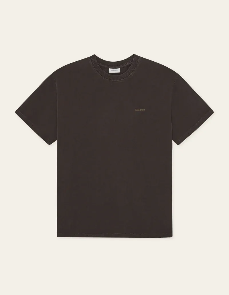 Les Deux Cole Mini Blake T-Shirt 1001559 LICORICE