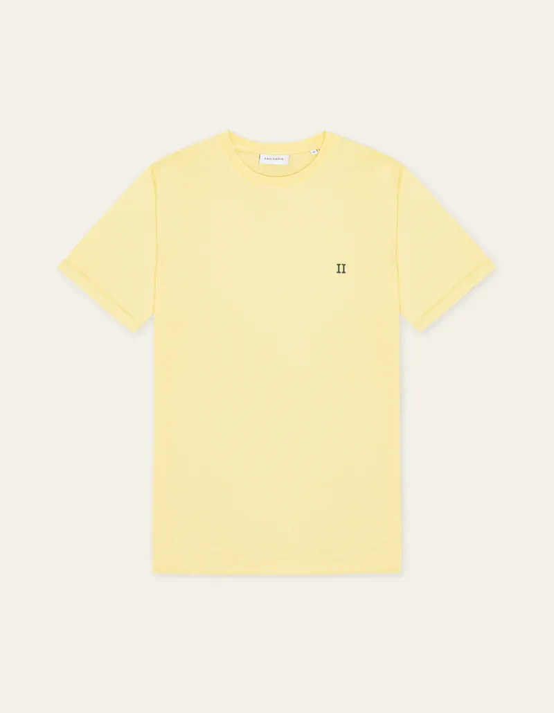 Les Deux Norregaard Contrast T-Shirt 1001464 PALE BANANA YELLOW