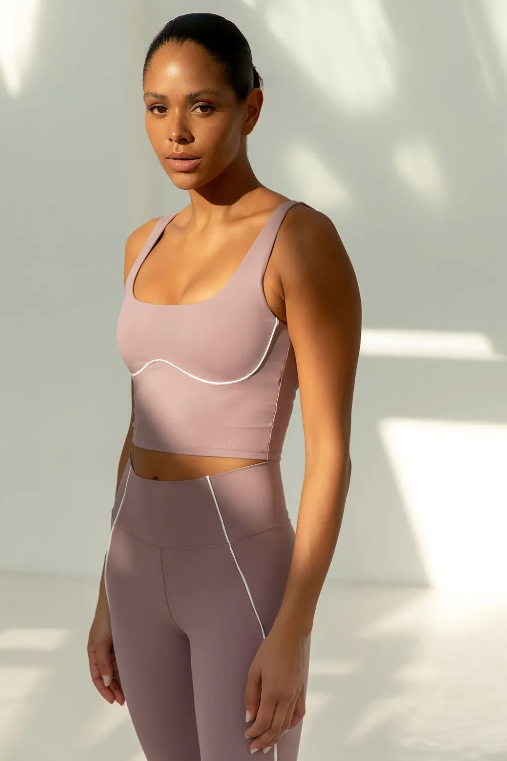 The Lola Club Alma Legging Alma-002 Mauve