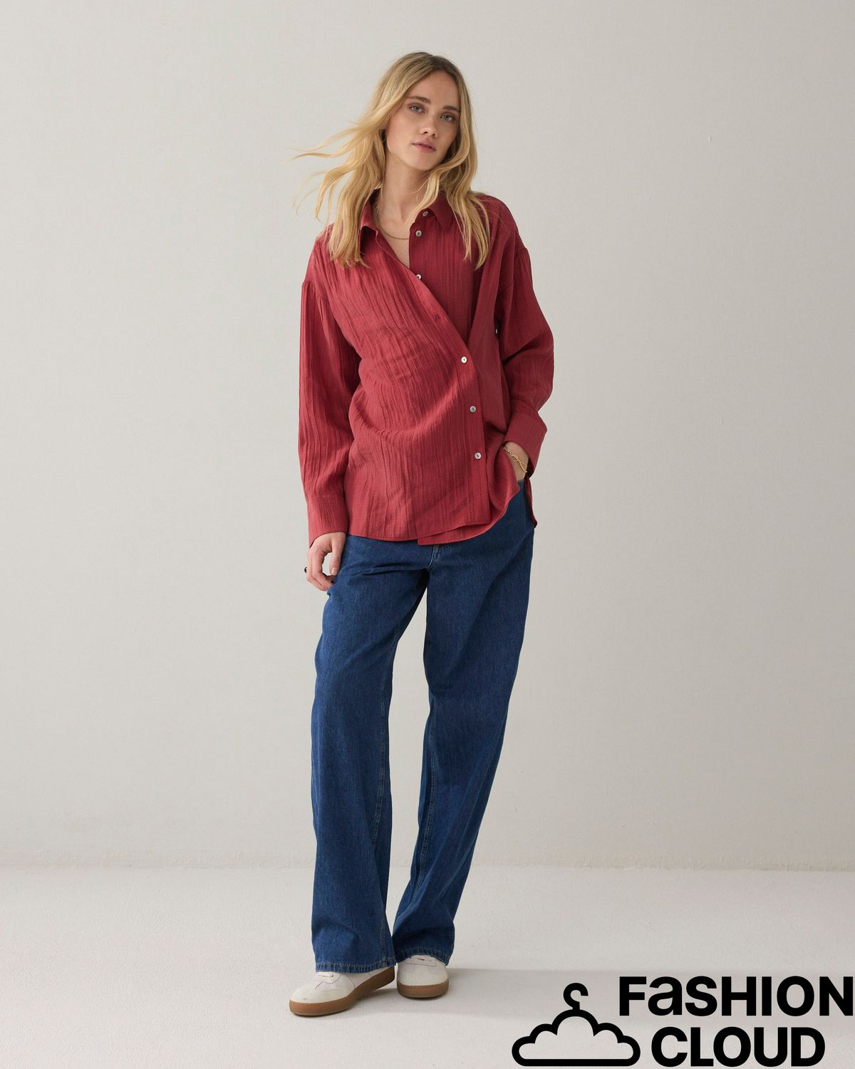 Summum Woman Blouse Lyocell blend 2s3430-12373 Brick red