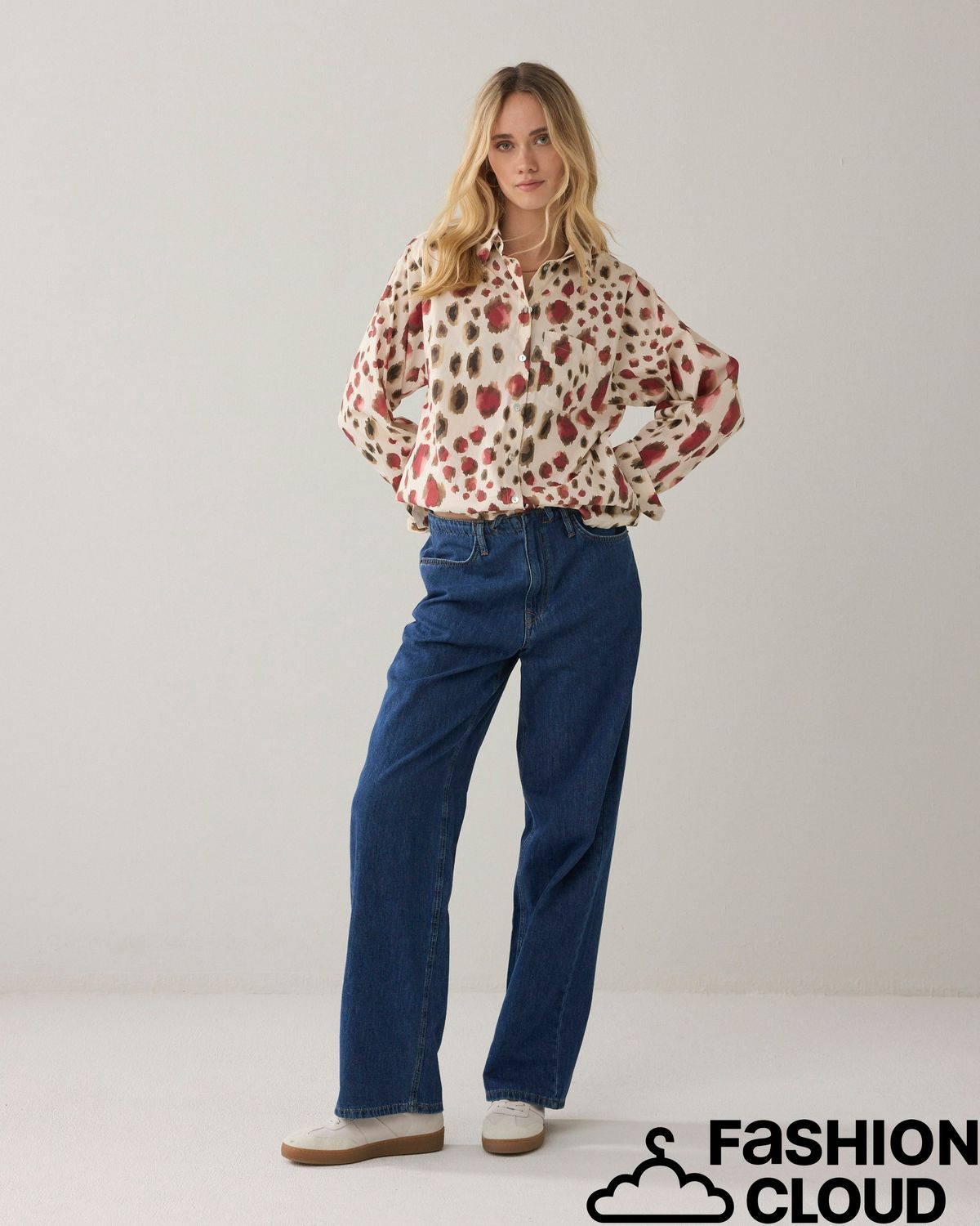 Summum Woman Blouse Animal print 2s3440-12378 Multicolour