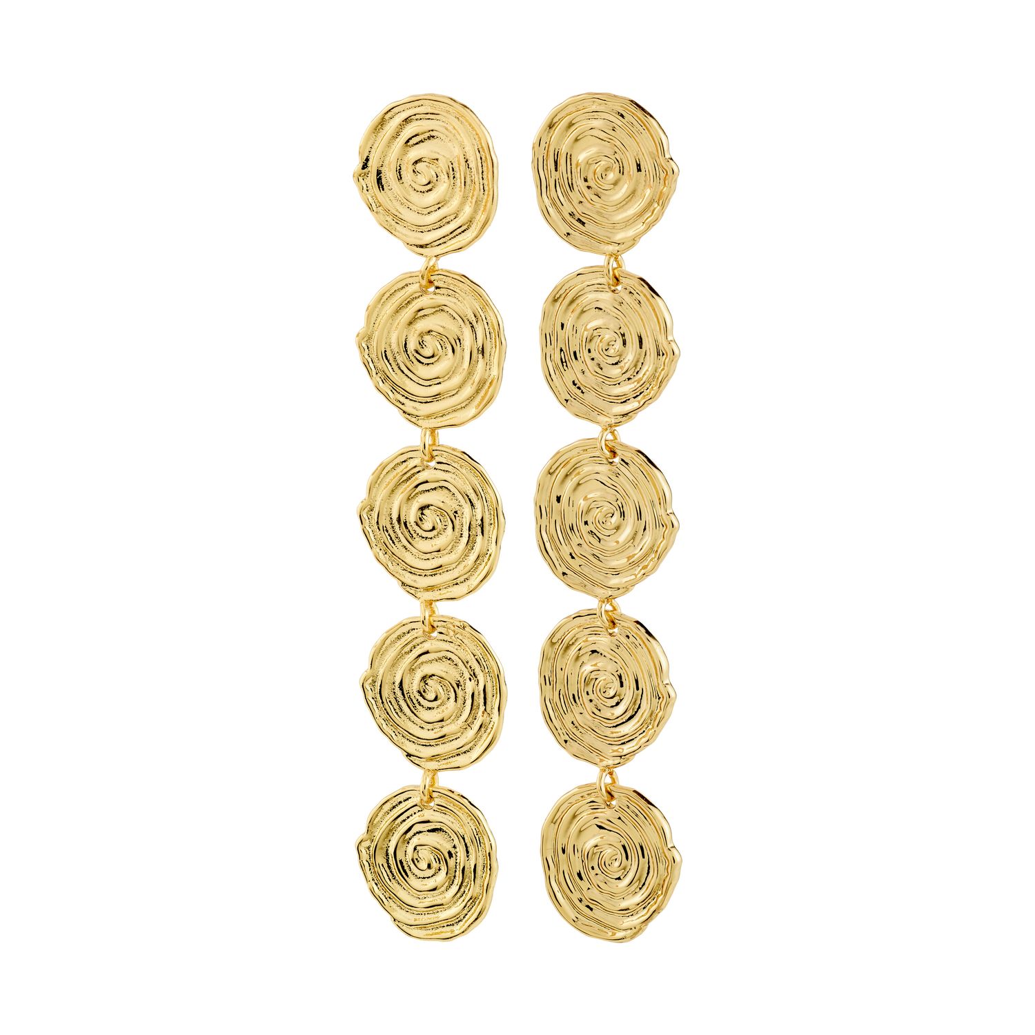 Pilgrim AIR earrings gold-plated 102612023 Gold Plated