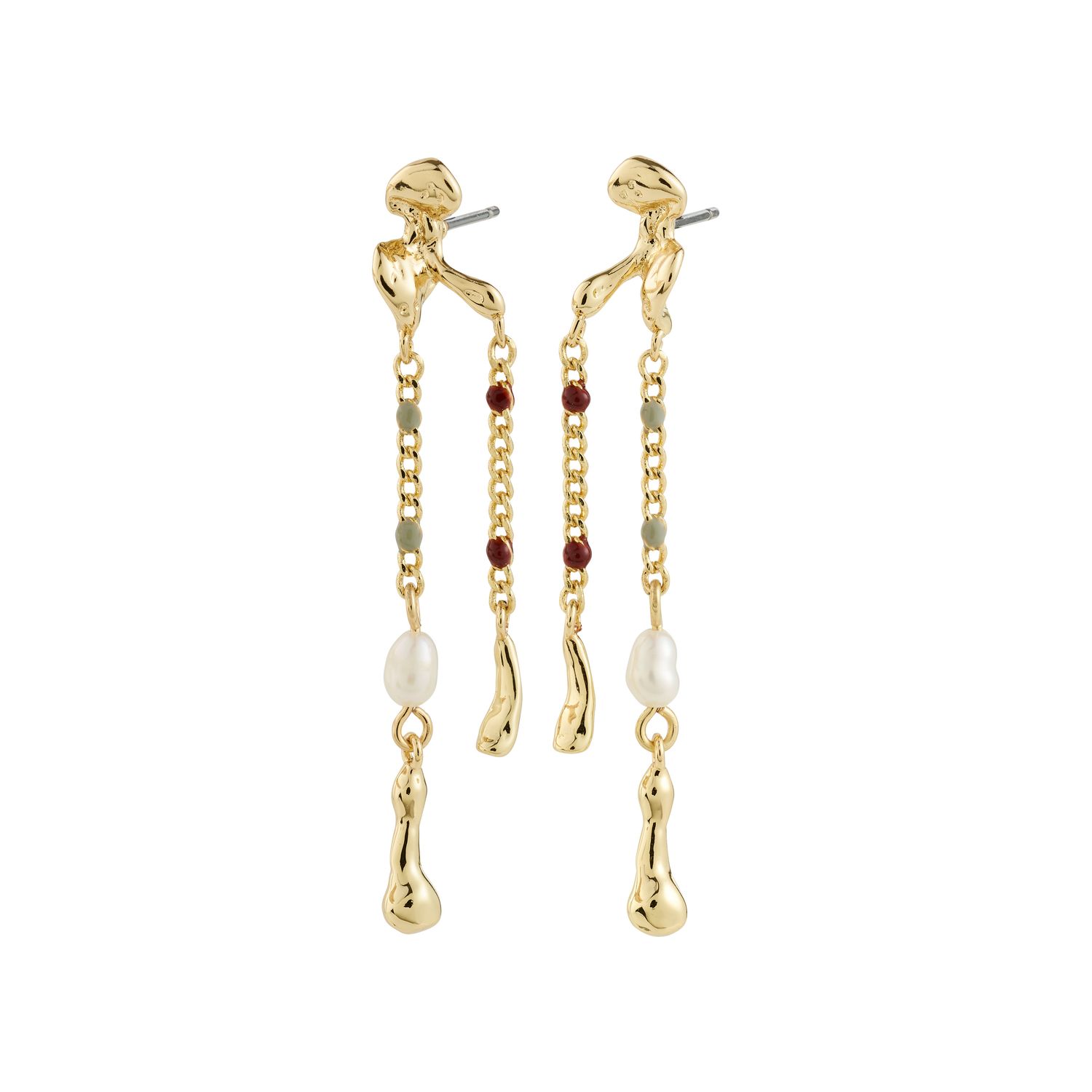 Pilgrim REGGIE earrings gold-plated 272612803 Gold Plated