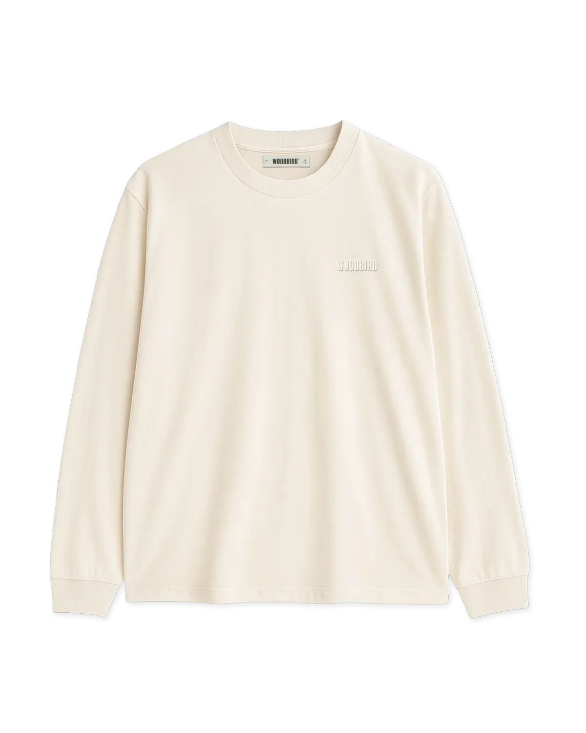 Woodbird WBBaine LS Tee 2616-418 White