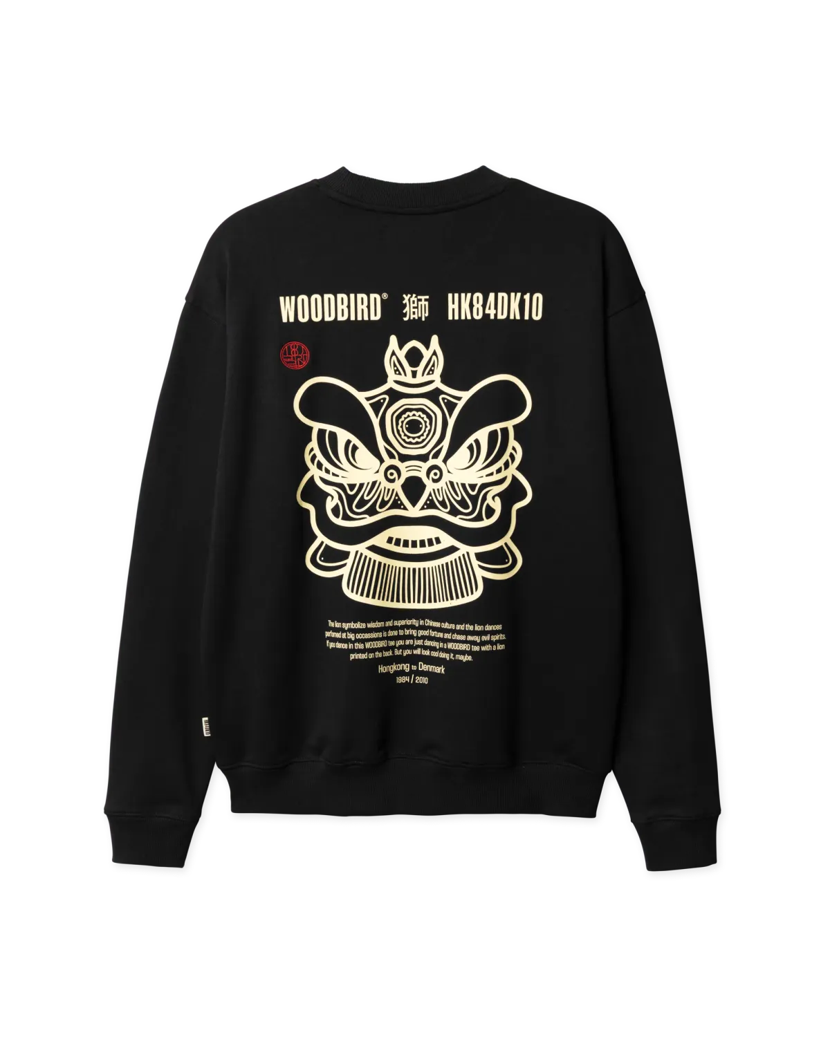 Woodbird WBCane Lion Crew 2616-600 Black