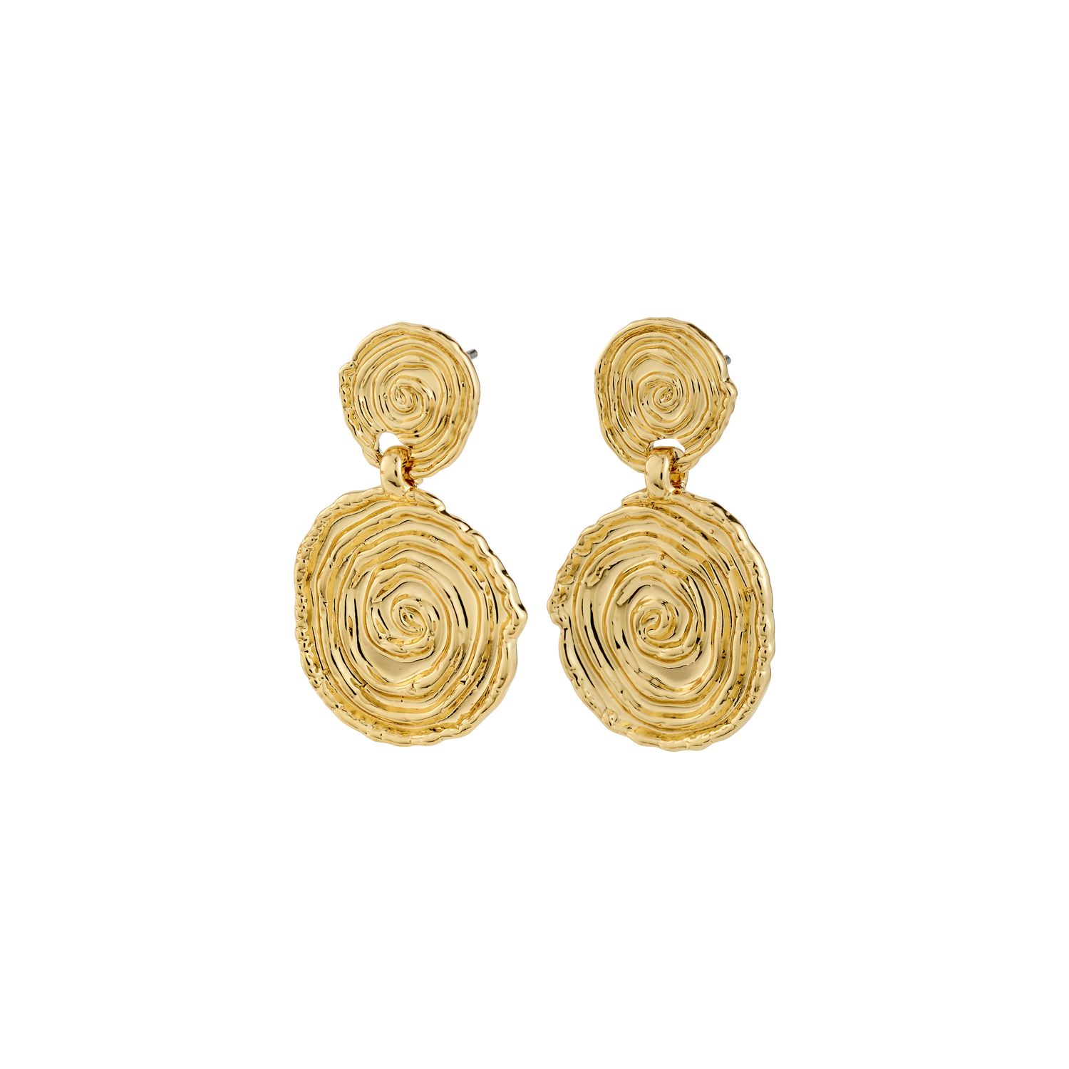 Pilgrim AIR earrings gold-plated 102612013 Gold Plated