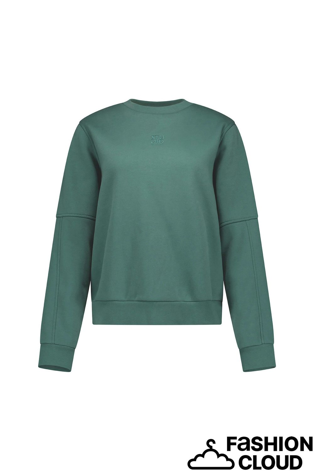 Studio Anneloes Pleuni studio sweater 13605 dark sage green