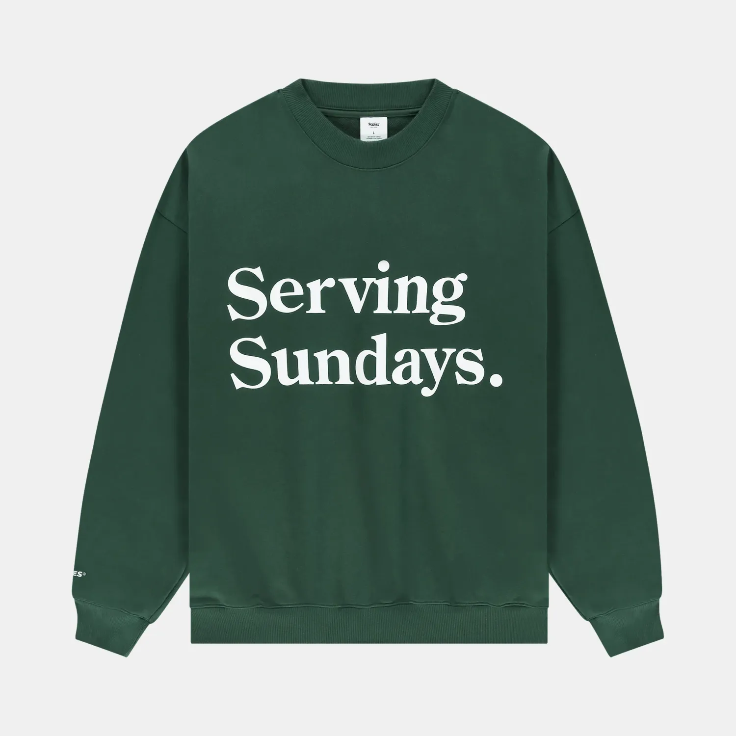 Pockies Oversized Sundays Crew - Green CN-SC-G-261 Green