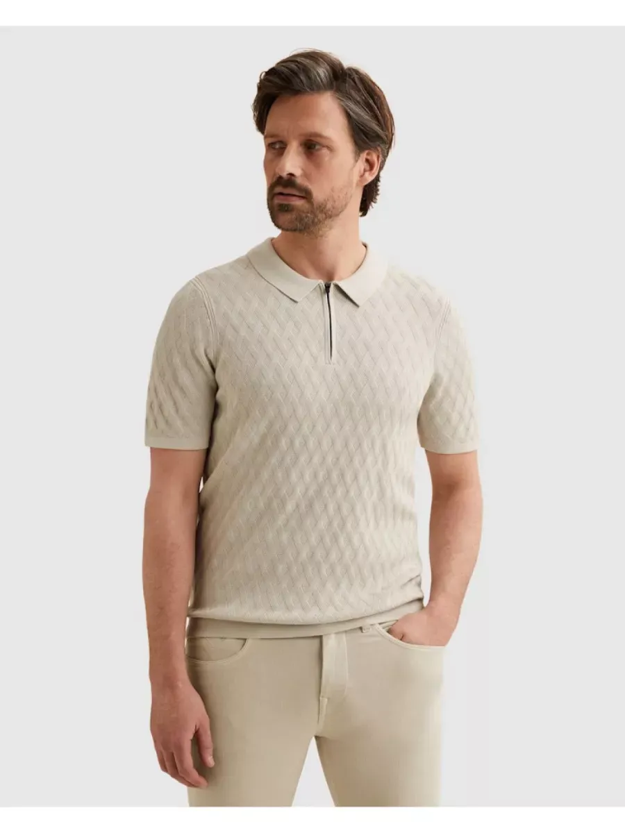 Vanguard Short sleeve polo cotton modal VPSS2602818 Moonstruck