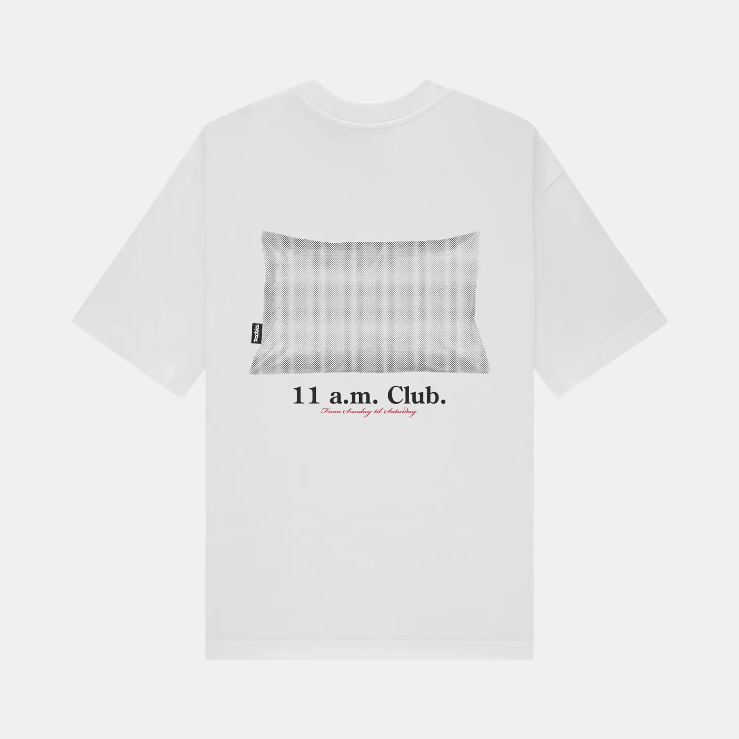 Pockies 11 a.m. Club Pillow Tee - White TS-11PT-WH-261 White
