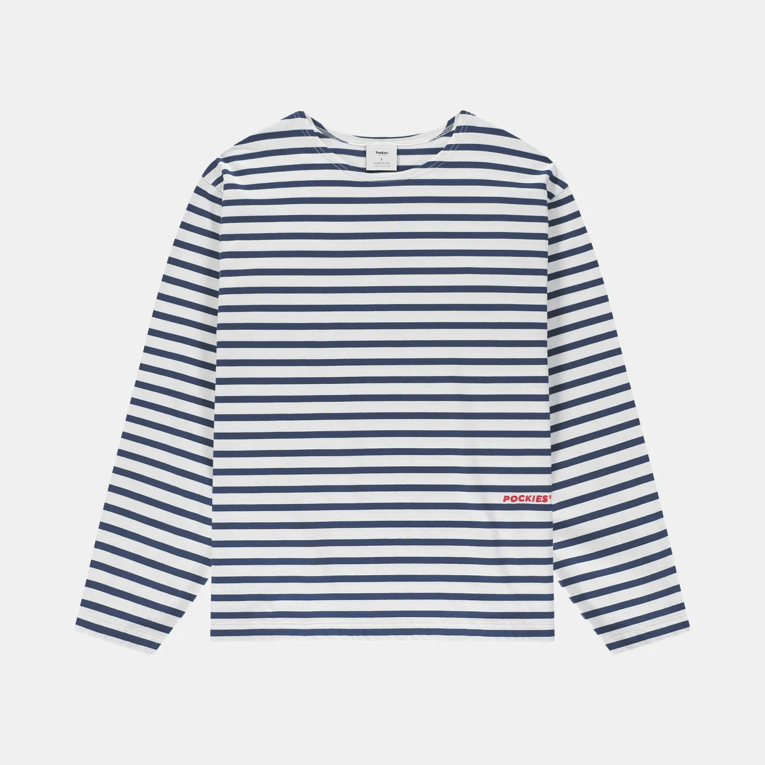 Pockies Oversized Boat Neck L/S - Navy LS-OBN-NA-261 Navy