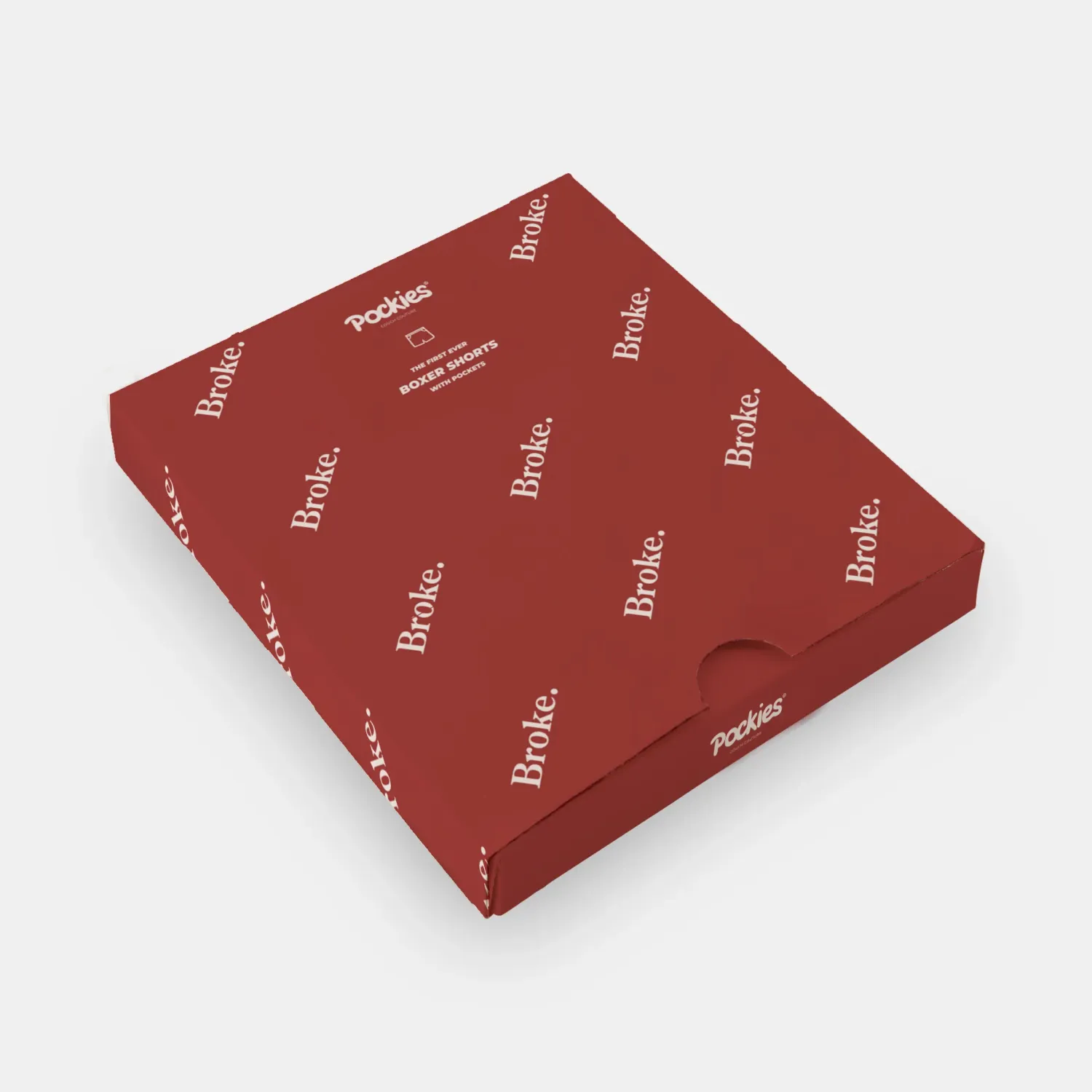 Pockies Broke Boxers - Red BS-BB-R-261 Red